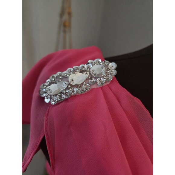 Women's NWT Love Wedding Hot Pink Dress Size 4 - Picture 2 of 7